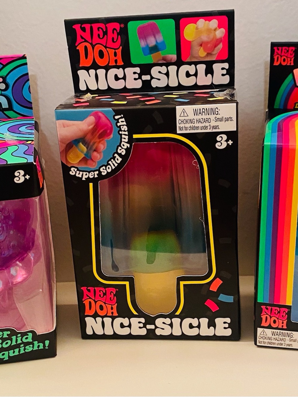 1 Nice-Sicle Multi-Color Squishy Stress Toy